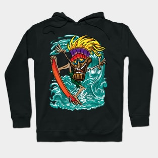 Tiki Surfer Hoodie